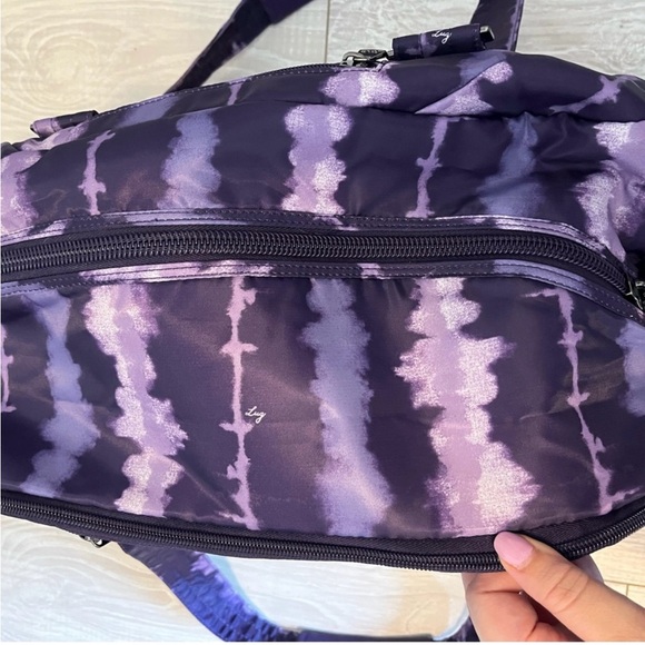 Lug Propeller 2 Overnight Bag-Shibori Purple - Picture 5 of 9